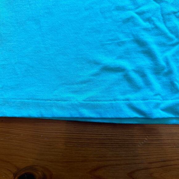 Vintage unworn large single stitch Moose Lodge Bowling Ohio T Shirt blue - Picture 3 of 7